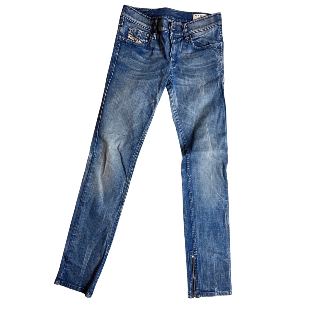 Diesel jeans , denim pants slim fit , straight fit 25 / 34